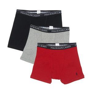 POLO Ralph Lauren Boxer Briefs Underwear 3 Pack